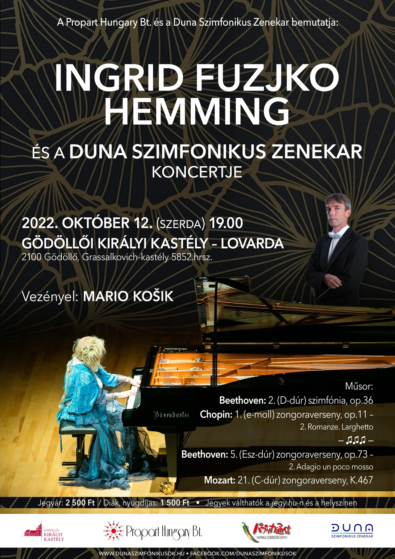 Ingrid Fuzjko Hemming és a Duna Szimfonikus Zenekar koncertje kép